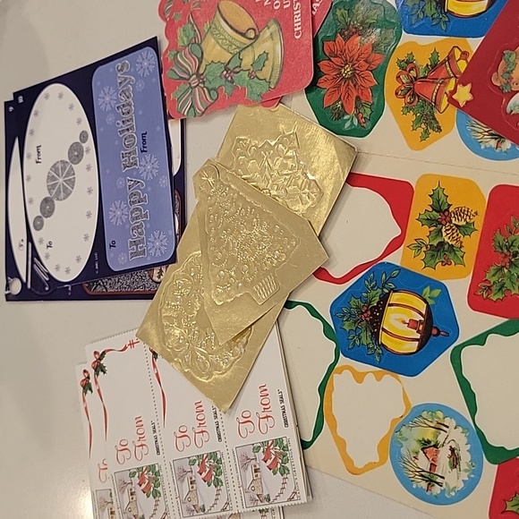 Christmas Gift Tag Sticker Bundle - Picture 3 of 6